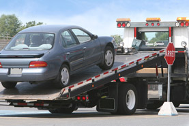 Car Being Towed