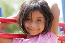 Girl Playing