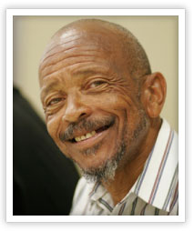 Homeless Man at Project Achieve