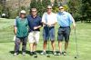 Second Place Team - Lowest Net Score.  Hector (Caddy), Todd Camel,     Marty Ordman, and Brennon Neff.