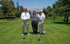 Brad Bush, Gary Darnell and Paul Tosetti, Catholic Charities' Board President