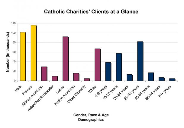 Catholic Charities Client Demographics